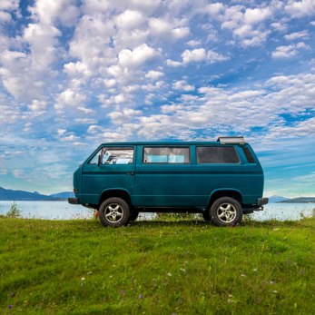 Norwegen - VW T3 Syncro im Gelände