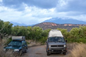 Peleponnes - VW T3 und Subaru im Gelände